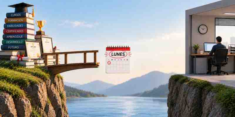 puente interrumpido el lunes